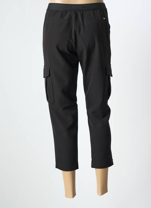 Pantalon 7/8 noir LE TEMPS DES CERISES pour femme