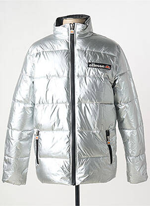 Doudoune poches sans capuche argent ELLESSE femme
