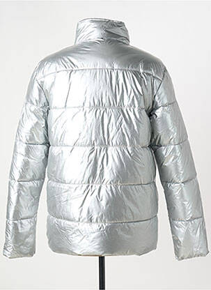 Doudoune poches sans capuche argent ELLESSE femme