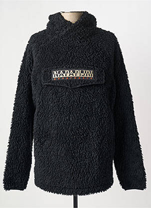 Sweat-shirt à capuche poches manches longues noir NAPAPIJRI homme