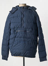 Doudoune manches longues a capuche bleu TEDDY SMITH homme