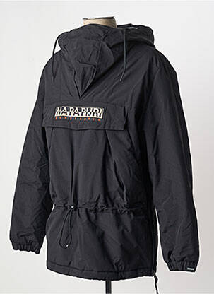 Doudoune manches longues a capuche noir NAPAPIJRI homme