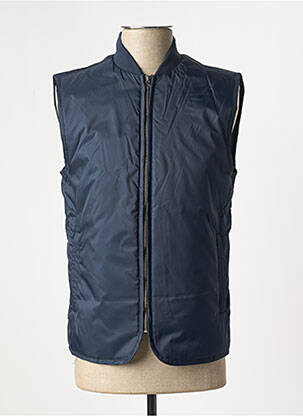 Doudoune poches sans capuche bleu MINIMUM homme