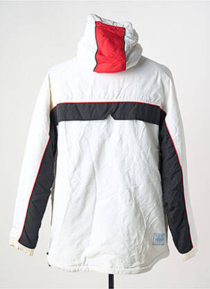 Doudoune poches a capuche blanc AIRNESS homme