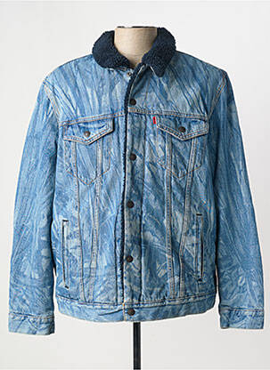 Veste casual fermeture boutonnée sur le devant bleu LEVIS homme