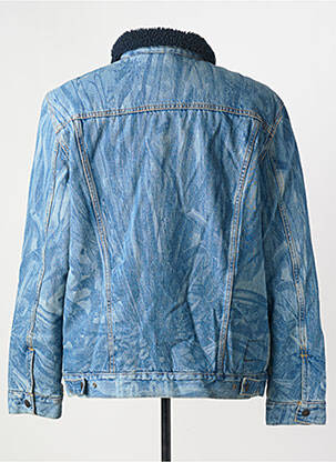 Veste casual finition intérieure fourrure synthétique bleu LEVI'S homme