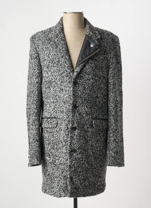 Manteau long gris ELEVEN PARIS pour homme