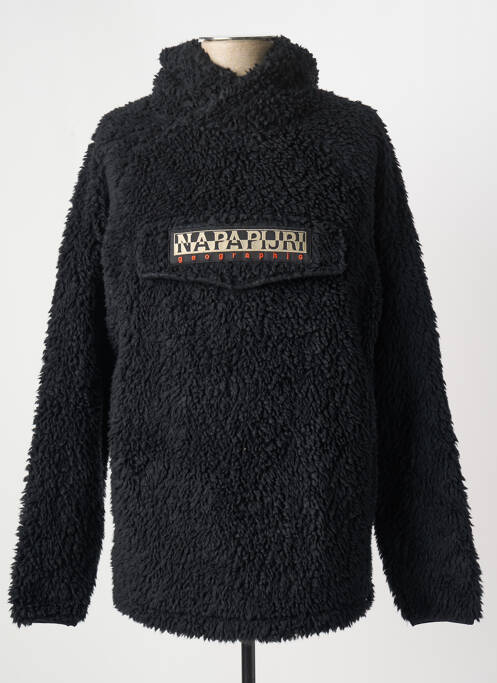 Sweat-shirt à capuche noir NAPAPIJRI pour homme