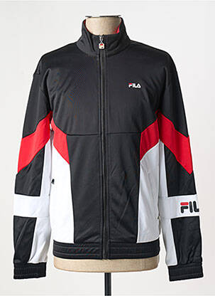 Veste casual poignets poignets élastiqués noir FILA homme