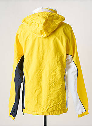 Coupe-vent poches a capuche jaune KARL KANI homme