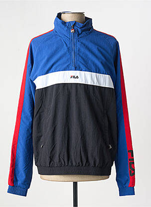 Coupe-vent poches sans capuche bleu FILA homme