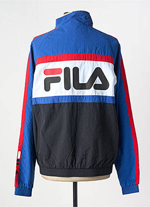 Coupe-vent poches sans capuche bleu FILA homme