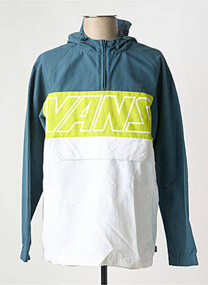 Coupe-vent poches a capuche vert VANS homme