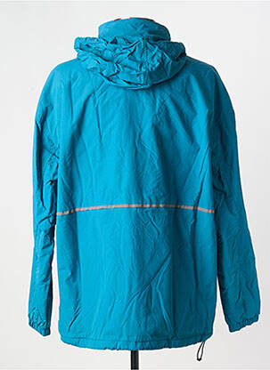 Coupe-vent poches a capuche bleu OBEY homme