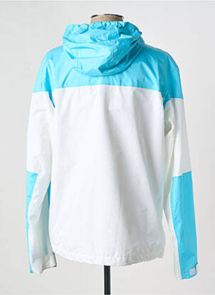 Coupe-vent finition intérieure doublure satiné a capuche bleu FILA homme