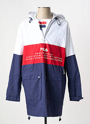 Coupe-vent poches a capuche blanc FILA homme
