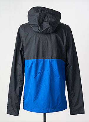 Coupe-vent poches a capuche noir COLUMBIA homme