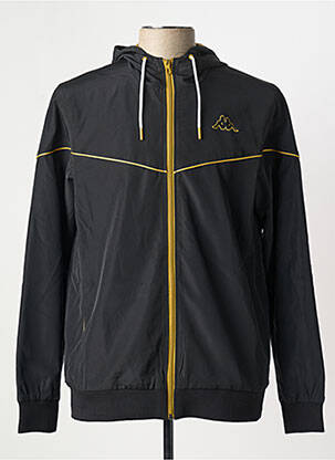 Coupe-vent noir KAPPA pour homme