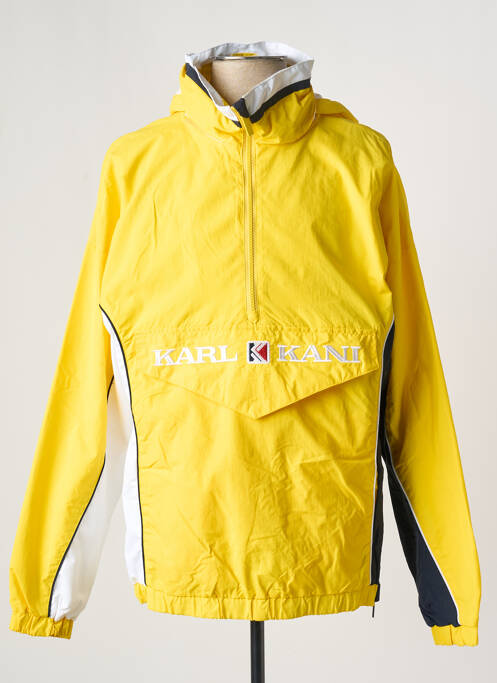 Coupe-vent jaune KARL KANI pour homme