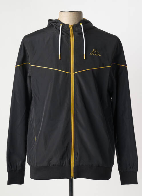 Coupe-vent noir KAPPA pour homme
