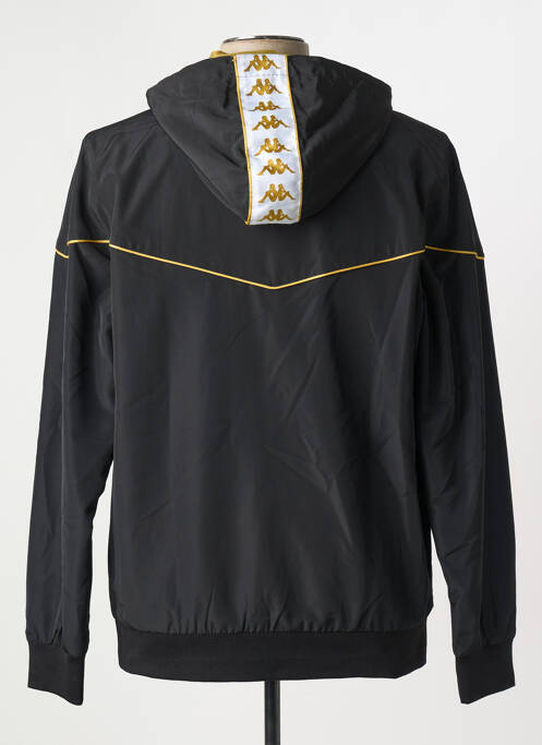 Coupe-vent noir KAPPA pour homme