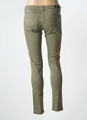 Jeans skinny taille normale taille normale vert LE TEMPS DES CERISES femme