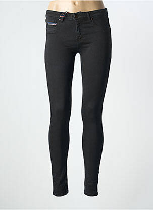 Jeans skinny stretch taille basse noir DONOVAN femme
