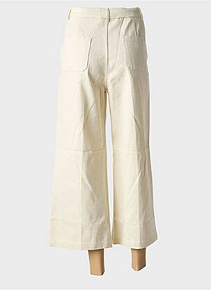 Jeans coupe large taille normale taille normale beige GRACE & MILA femme