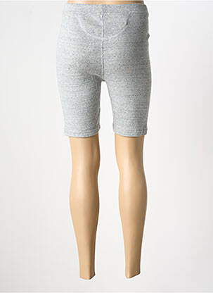 Cycliste stretch taille haute gris AMERICAN VINTAGE femme