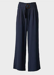 Pantalon large bleu LA PETITE ETOILE pour femme seconde vue