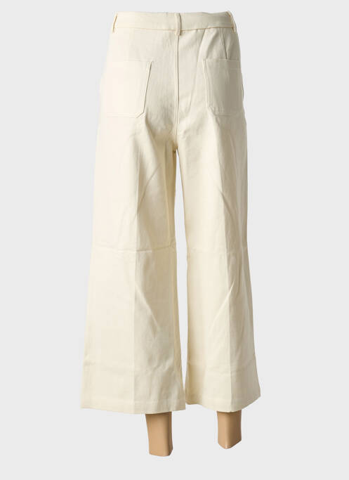 Jeans coupe large beige GRACE & MILA pour femme