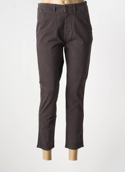 Pantalon 7/8 gris REIKO pour femme