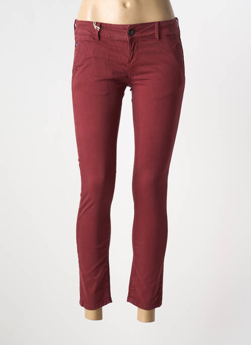 Pantalon chino rouge DONOVAN pour femme