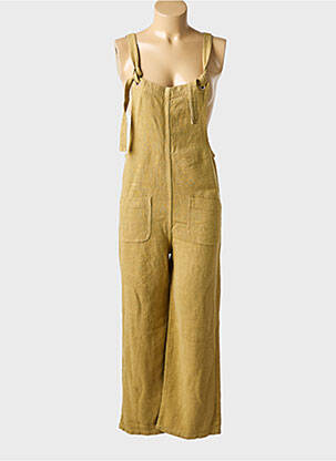 Combi-pantalon fines bretelles fines bretelles vert LABDIP femme