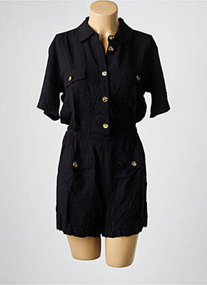 Combishort poches manches courtes noir BLEND SHE femme
