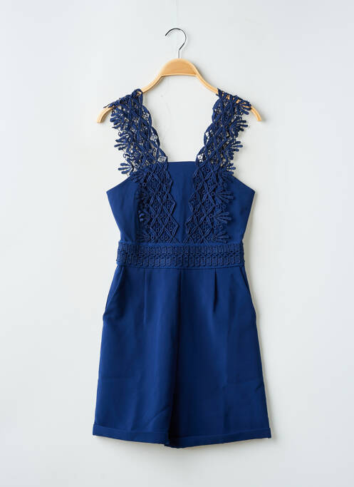 Combishort bleu TEDDY SMITH pour femme