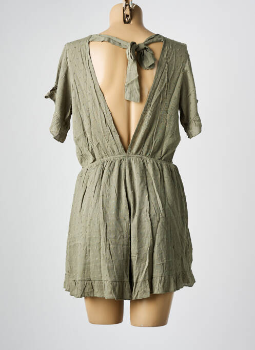 Combishort vert MOLLY BRACKEN pour femme