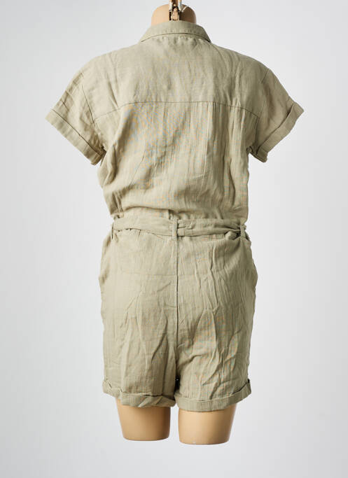 Combishort vert SCHOOL RAG pour femme