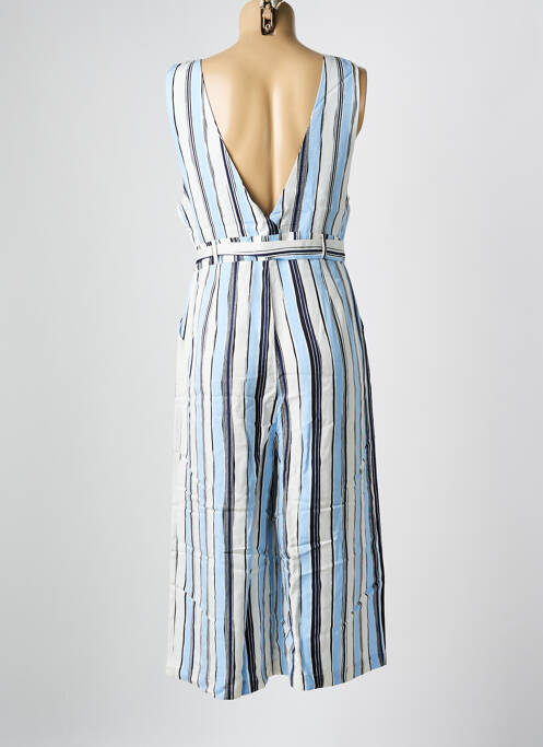 Combi-pantalon bleu YUKA pour femme