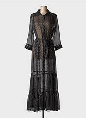 Robe longue noir GRACE & MILA pour femme seconde vue