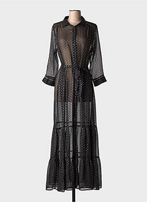 Robe longue noir GRACE & MILA femme