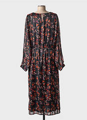 Robe longue noir LA PETITE ETOILE pour femme seconde vue