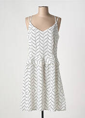 Robe mi-longue blanc MOLLY BRACKEN pour femme seconde vue