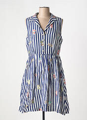 Robe mi-longue bleu LOUCHE pour femme seconde vue