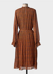 Robe mi-longue marron LOUCHE pour femme seconde vue