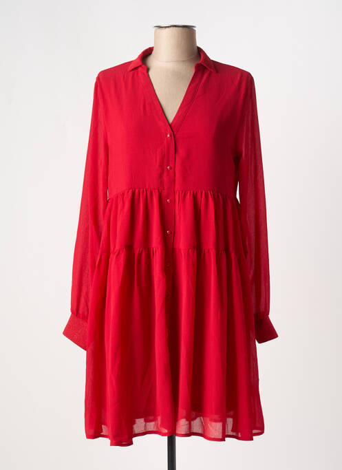 Robe courte rouge GRACE & MILA pour femme