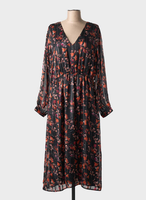 Robe longue noir LA PETITE ETOILE pour femme