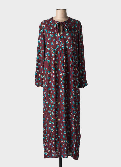 Robe longue violet EMA BLUE'S pour femme