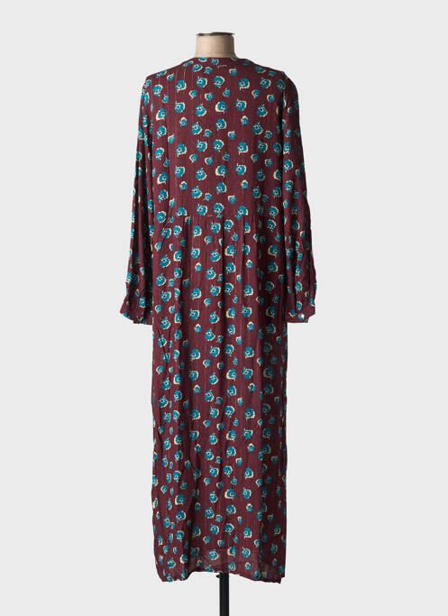 Robe longue violet EMA BLUE'S pour femme