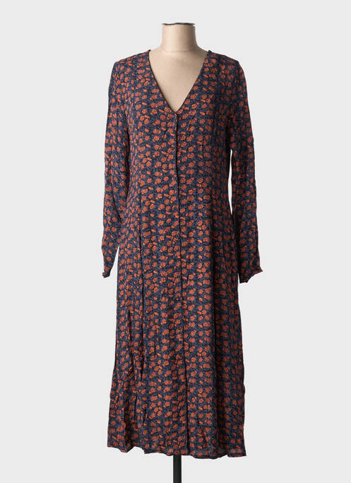 Robe mi-longue bleu MINIMUM pour femme